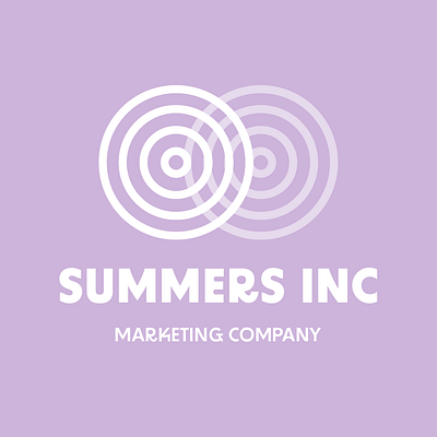 Summers INC, Marketing Company branding graphic design logo logo design