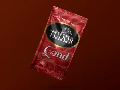 Tudor Tea Sugar Cube Packaging Design branding graphic design illustration logo typography
