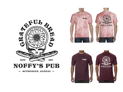 Grateful Bread T-Shirt bread grateful kansas pub restaurant t shirt