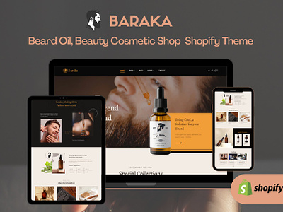 Baraka - Beard Oil Shopify Theme