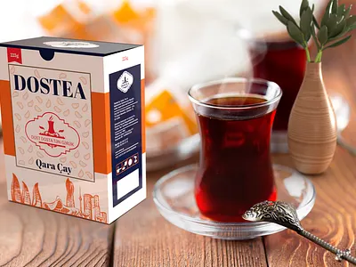 Tea Packaging Design and 3D Mockup branding design graphic design illustration logo packaging design typography