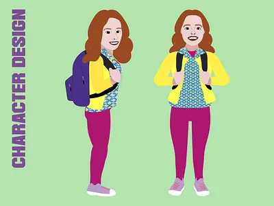 Character for Animated Poster animation graphic design illustration vector