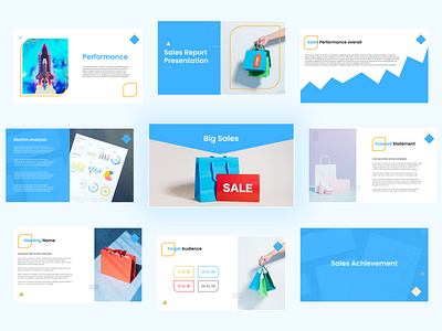 Presentation Template for Sales presentation presentation template