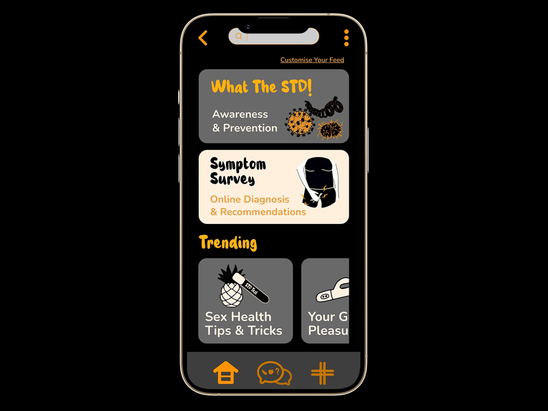 Birds & Bees App Design app branding graphic design ux