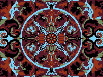 Napoli Collection design illustration paper pattern seamless