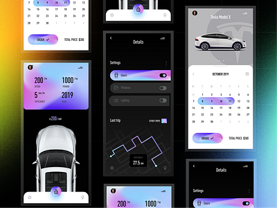 Car Rent App 3d animation app branding car graphic design logo motion graphics rend ui