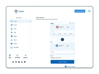 Token Swap on DEX blockchain crypto figma product design ui design uiux ux design ux designer web 3 web design
