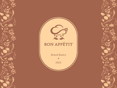 Bon Appetit. Brand identity branding design graphic design logo vector