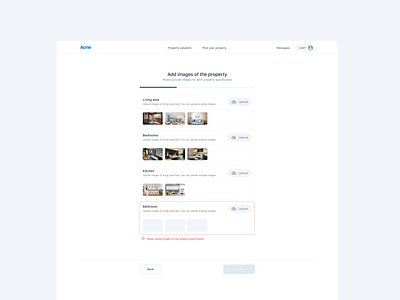 Adding real estate properties product design ui ui design ux