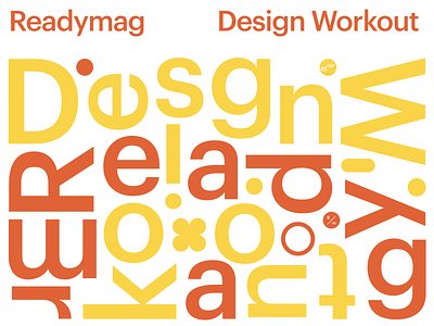 A workout for creativity and design thinking animation design editorial readymag web