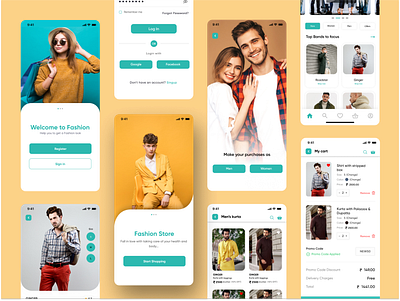 Fashion Mobile App | Fashion E-Commerce | Clothing E-Commerce Ap app application ecommerce fashion fashionstyle graphic design mobileapp onlineboutique onlinebusiness onlinestore shopping shopping fashion style ui ux