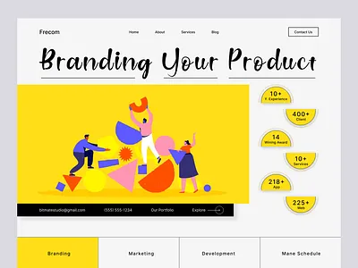 Marketing Agency Web Header agency bitmate bitmate studio branding clean creative digital digital marketing website marketing marketing website marketing website design minimal n blockchain web3 professional startup ui uiux ux web design website