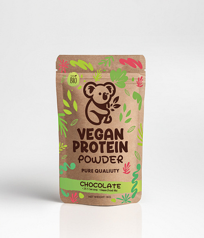 🍫 Vegan Protein Powder – Chocolate Flavor Pouch Design 🌱💪📍 3dmockup adobeillustrator branding chocolateprotein ecofriendlydesign fitnessfuel foodgradepackaging graphic design healthylifestyle minimalistpackaging moderndesign packging plantbased premiumbranding proteinpackaging retailpackaging sportsnutrition supplementbranding sustainablepackaging veganprotein