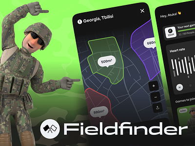 ✍️ Design Blog: Airsoft Event Creation App - Fieldfinder 3d airsoft animation app blog calendar design event journey map military mobile motion onboarding play problem scheduling smart ui ux