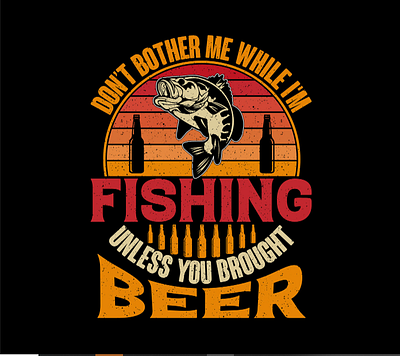 Fishing t shirt design custom tshirt design design drink fish design fish tshirt design fishing drink fishing man fishing tshirt fishing tshirt design illustration tshirt design ui
