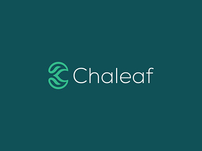 Chaleaf Logo branding c letter c logo concept creative design graphic design hire icon logo illustration leaf leaf logo letter logo logo logo design logo designer logo idea logo type minimal monogram