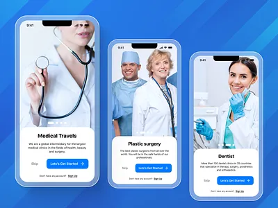 Medical Tourism app app medical app medical tourism mobile app ui ux