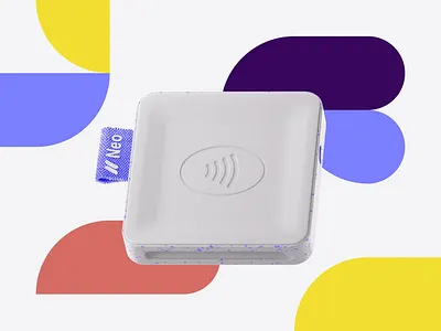 NeoBank: Animation of brand identity for Fintech 10clouds animation bank branding design logo motion motion graphics neobank pattern shapes visual identity
