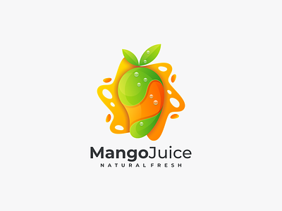 Mango Juice app branding design graphic design icon illustration logo mango coloring mango logo mango vector ui ux vector