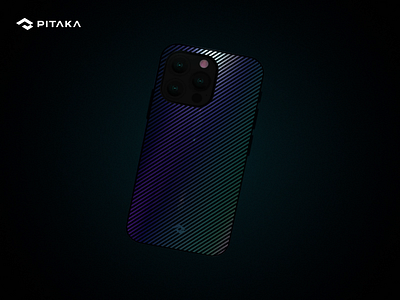 Pitaka - Chromatic Fusion Weaving 3d after effects animation branding case design dribbble graphic design iphone mockup motion graphics pitaka play off