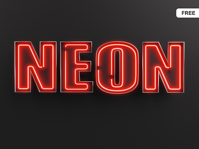 Neon 3D font 3d 3d font 3d text alphabet blender branding c4d cinema4d design font free illustration illustrations kit logo neon resource resources text ui