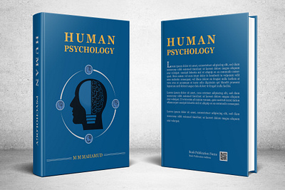 Human Psychology Book Cover Design adobe book book cover bookcoverdesign bookdesign booklover bookreview books bookstagram branding coverdesign creativity design ebookcover ebookcoverdesign graphic graphic design psychological book psychology typography