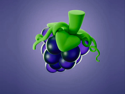 3D Animation of a cluster of grapes 3d 3d animation 3d animation design 3d art 3d composition 3d visual 3dmodeling abstract animation cluster of grape design fruit 3d fruit animation gradient background grape grape 3d purple purple design purple gradient purple grape