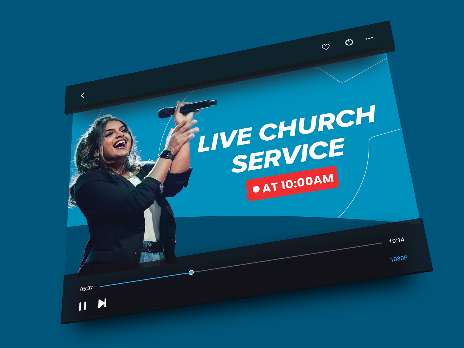 Youtube Live Thumbnail Church by Austin smith on Dribbble Youtube Live Thumbnail Church by Austin smith on Dribbble