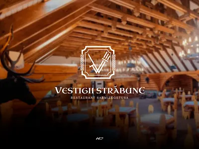 Logo design → Restaurant VS branding concept cuisine food logo logodesign logotype restaurant typography