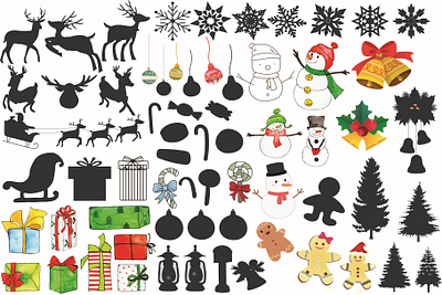 CHRISTMAS SVG Bundle christmas clipart christmas decorations christmas design christmas elements christmas family clipart christmas scene christmas svg christmas tree clipart commercial clipart festive clipart holiday clipart snowman clipart xmas clipart xmas tree