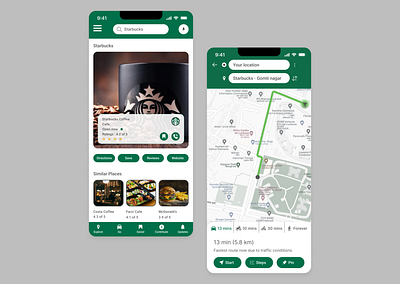 Daily UI - 20 : Location Tracker design ui