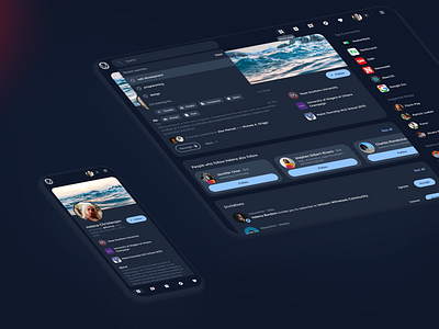 Material Me — Material You Design system & 👯‍♂️ Social template app design figma ios kit system ui