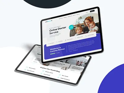 Webdoctor.ie branding color design desktop doctor graphic design irish leading logo medi medicine online purple service simple ui web