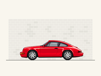 Poster Design- Porsche by Dave M on Dribbble