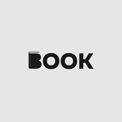 Book logo concept book brand identity branding design illustrator logo logo designer minimalist typography vector wordmark