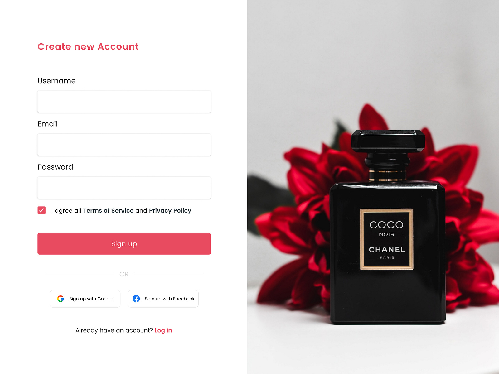SIGN UP CREATE A FREE ACCOUNT visual data 8
