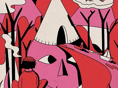 we are creating dreams here art hippie illustration illustrationart ilustracja procreate psychodelic