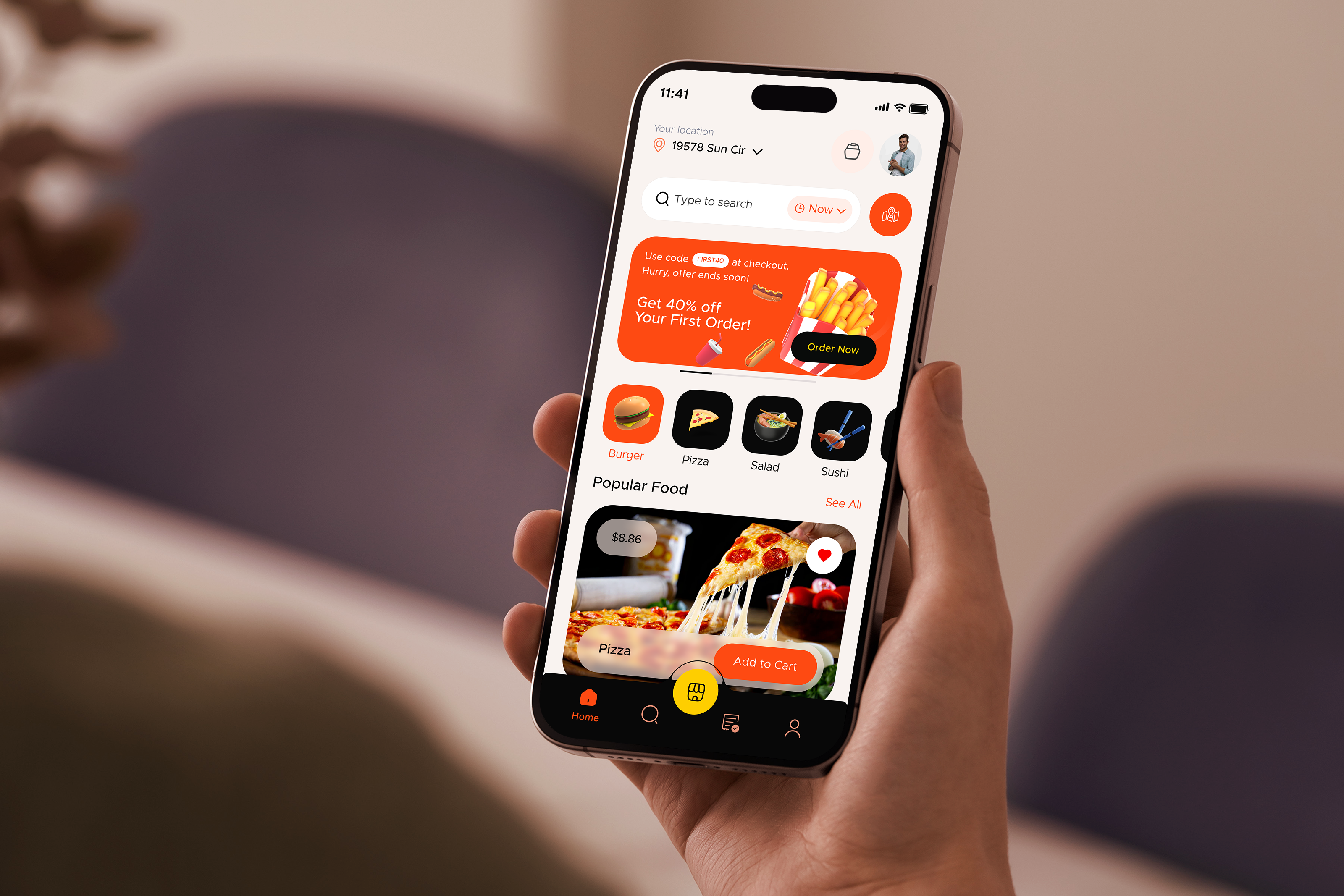 Example of Mobile App UI/UX Design