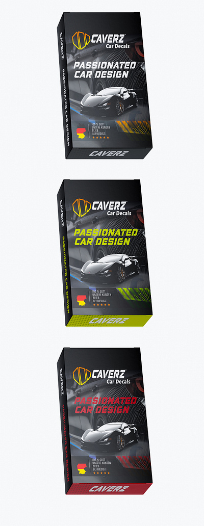 🚗 CAVERZ Car Decals – Passionate Car Design Box 🎨🏁 3dmockup adobeillustrator autoaccessories automotivebranding bolddesign boxdesign branding carculture cardecals customdecals graphic design graphicdesign highperformance luxurypackaging modernaesthetic motorsports premiumpackaging racingdesign sleekbranding streetracing