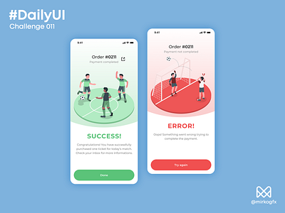 Daily UI 011 - Flash Message app branding daily ui daily ui 011 daily ui challenge dailyui design flash message graphic design illustration logo ticket app ticket ordering app ui ui design ui inspiration ui ux ux ux design vector