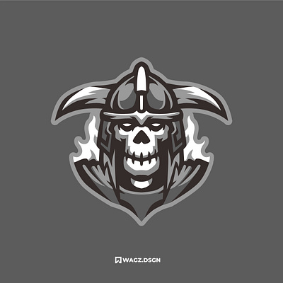 DEAD KNIGHT brand identity dead design esport graphic design knight logo logo mascot mascot mascot logo skull vector