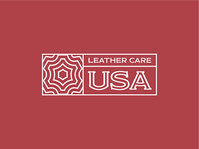 Leather Care USA brand brand design branding dry cleaners dry cleaning dry cleaning logo hide leather leather care leather care logo leather care usa leather cleaner leather fixer leather logo logo logo design