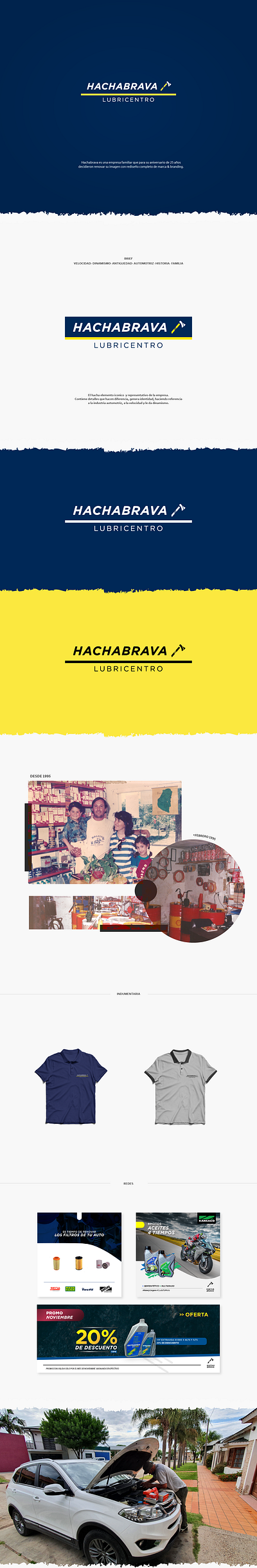 Branding - Hachabrava Lubricentro brand branding design graphic design inspiration logo logo design