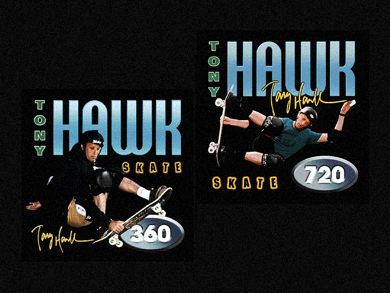 THPS Bootleg Design bootleg retro thps tony hawk vintage
