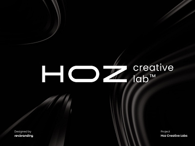 HOZ Creative Labs Logo agency logo brand brand mark branding creative agency creative labs creative logo creative studio design graphic design identity logogram logotype minimalist logo simple logo startup logo studio logo visual identity