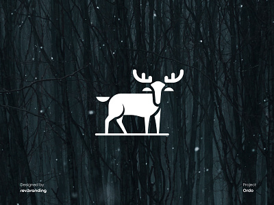 Ordo Logo animal logo animalia brand brand concept brand mark brand story branding clothing logo deer logo design graphic design identity kingdom logo logo moose logo science logo visual identity