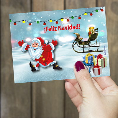 Christmas card branding business christmas card design graphic design navidad