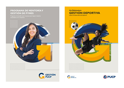 Brochure Gestion Deportiva brochure design graphic design