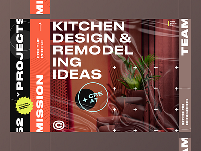 PRO AGENCY – Interior design studio branding color concept design illustration logo promo ui ux web