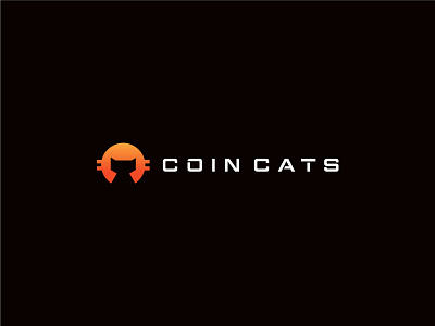 Crypto coin logo Design animal blockchain branding identity design business agency service cat coin crypto design flat grid gloden ratio gold graphic design icon illustrator color illustration logo saas sass b2c startup b2b product
